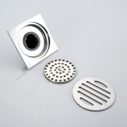 Picture of AXIS FLOOR DRAIN STAINLESS STEEL 4"x 4" 5MM ROUND COVER AXS40A4401S 