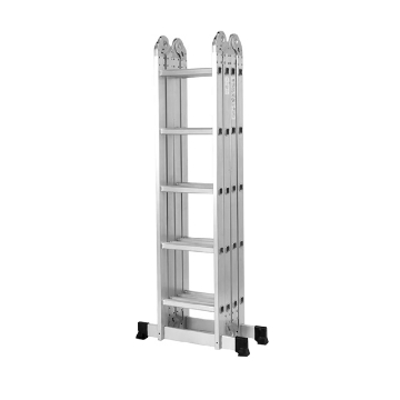 Show details for HOMER HOMAY405 ALUMINUM MULTIPURPOSE LADDER 4 FOLDS -5 STEPS HOMAY405 Picture of HOMER HOMAY405 ALUMINUM MULTIPURPOSE LADDER 4 FOLDS -5 STEPS HOMAY405