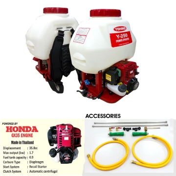 Show details for YOHINO KNAPSACK POWER SPRAYER Y-250 Picture of YOHINO KNAPSACK POWER SPRAYER Y-250