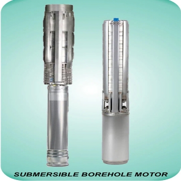 SUbmersible Borehole Motor Picture of WILO STAINLESS STEEL SUBMERSIBLE BOREHOLE MOTOR FOR 4" & 6" WELL CASTING DIAMETER