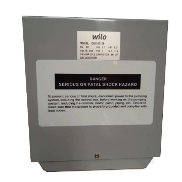 Control Box Picture of WILO STAINLESS STEEL SUBMERSIBLE BOREHOLE MOTOR FOR 4" & 6" WELL CASTING DIAMETER