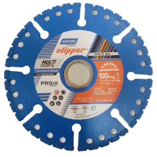 Picture of NORTON CLIPPER MULTI MATERIAL DIAMOND CUT OFF DISC 4"