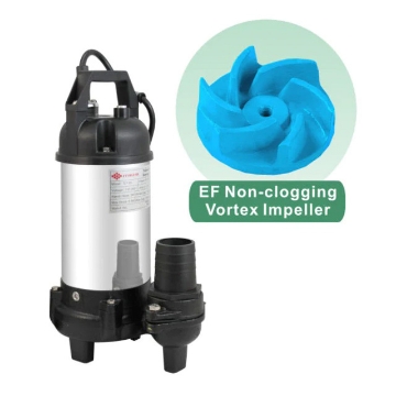 Show details for EVERGUSH SUBMERSIBLE VORTEX SEWAGE PUMP EF-05 Picture of EVERGUSH SUBMERSIBLE VORTEX SEWAGE PUMP EF-05