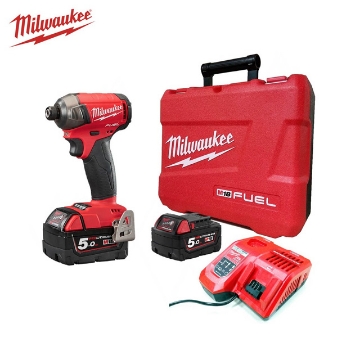 Show details for MILWAUKEE M18 FUEL SURGE 1/4 HEX HYDRAULIC DRIVER KIT M18FQID-502FC Picture of MILWAUKEE M18 FUEL SURGE 1/4 HEX HYDRAULIC DRIVER KIT M18FQID-502FC