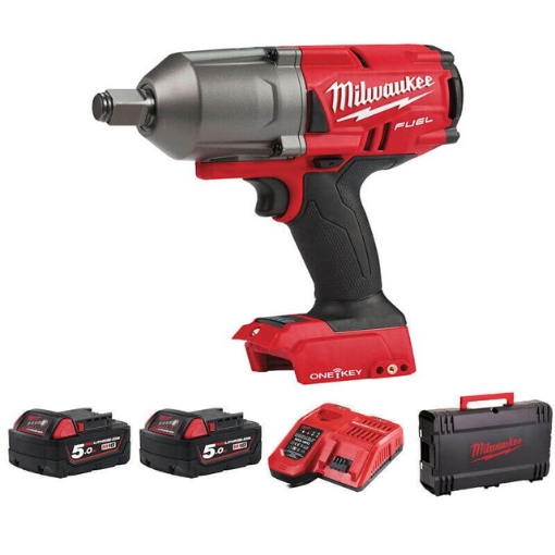 Picture of MILWAUKEE M18 Fuel Impact Wrench Set 3/4" Drive [ M18 ONEFHIWF34-502X ]