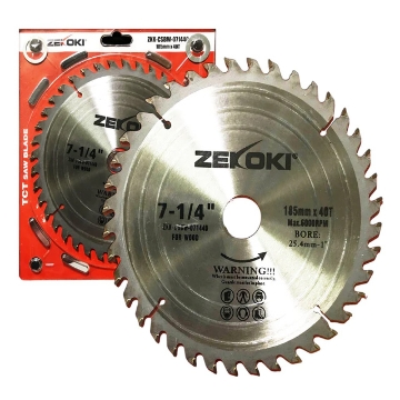 Show details for ZEKOKI CIRCULAR SAW BLADE FOR WOOD ZKK-CSBW-040040 Picture of ZEKOKI CIRCULAR SAW BLADE FOR WOOD ZKK-CSBW-040040