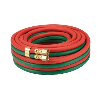 Show details for MORWELD Twin Hose 15ft with Fitting - IO-HSGR Picture of MORWELD Twin Hose 15ft with Fitting - IO-HSGR