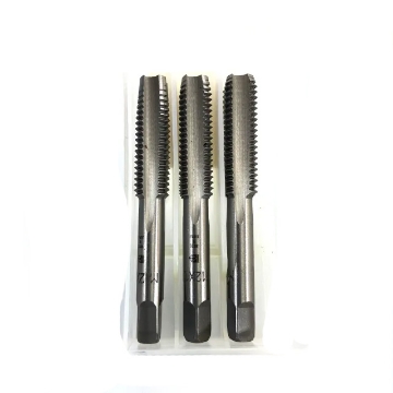 Show details for KS Carbon Steel Hand Taps Set (3PCS/SET) - HT4M0.7 Picture of KS Carbon Steel Hand Taps Set (3PCS/SET) - HT4M0.7