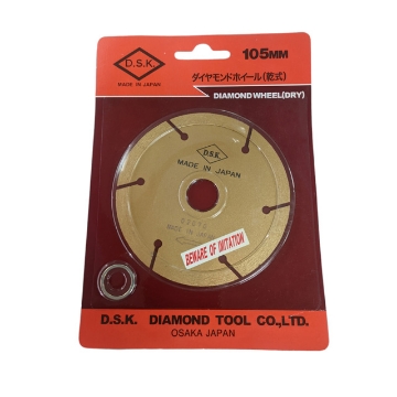 Show details for DSK Dry Type Segmented Diamond Cutting Wheel - DSGD-4 Picture of DSK Dry Type Segmented Diamond Cutting Wheel - DSGD-4