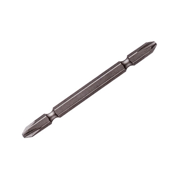Show details for VESSEL 1/4" Hex Shank Cross Point Double End Screwdriver Bit - 413029 Picture of VESSEL 1/4" Hex Shank Cross Point Double End Screwdriver Bit - 413029