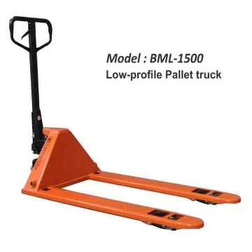 Show details for BERNMANN Low-profile Pallet Truck BML-1500 Picture of BERNMANN Low-profile Pallet Truck BML-1500