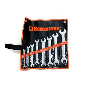 Show details for BERNMANN Double Open End Wrench (8 Pieces) B-05-622PB Picture of BERNMANN Double Open End Wrench (8 Pieces) B-05-622PB