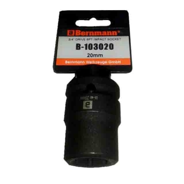 Show details for BERNMANN 3/4" Drive 6PT Impact Socket - B-103017 Picture of BERNMANN 3/4" Drive 6PT Impact Socket - B-103017