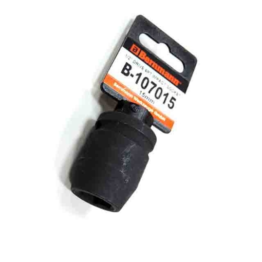 Picture of BERNMANN 1/2" Drive 6PT Impact Socket Black Finish B-107010