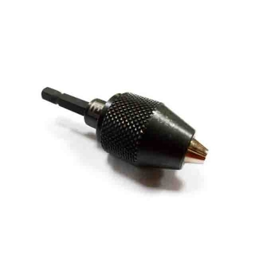 Show details for BERNMANN Quick Change to 1/4" Keyless Chuck Adapter - B-QCS14KC Picture of BERNMANN Quick Change to 1/4" Keyless Chuck Adapter - B-QCS14KC