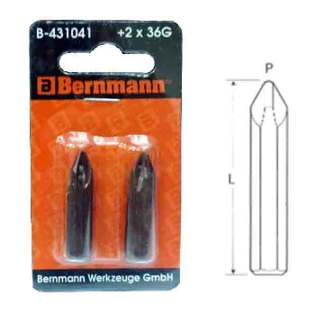 Show details for BERNMANN Impact Driver Bits - B-431041 Picture of BERNMANN Impact Driver Bits - B-431041