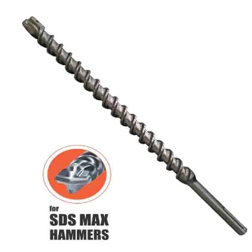 Show details for BERNMANN SDSmax Drill Bits Zentro Mining with 4 Cutting Edges B-4999 Picture of BERNMANN SDSmax Drill Bits Zentro Mining with 4 Cutting Edges B-4999