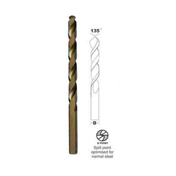 Show details for HSS-Co Metal Drill Bits DIN338 Picture of HSS-Co Metal Drill Bits DIN338