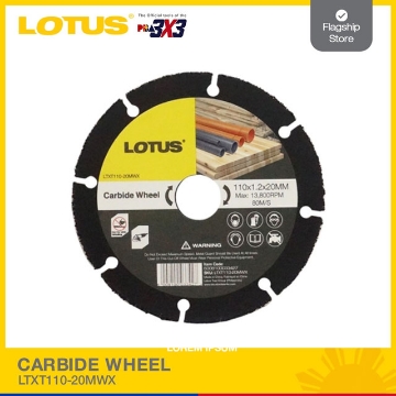 Show details for LOTUS Carbide Wheel LTXT110-20MWX Picture of LOTUS Carbide Wheel LTXT110-20MWX