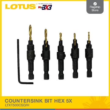 Show details for LOTUS Hex Countersink Bit LTXT500CSD/H Picture of LOTUS Hex Countersink Bit LTXT500CSD/H