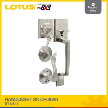Show details for LOTUS Handle Set (Satin Nickel) 8089/ET-US15 Picture of LOTUS Handle Set (Satin Nickel) 8089/ET-US15