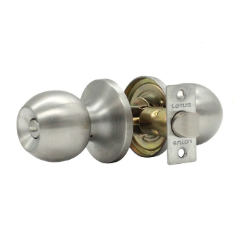 Show details for LOTUS Tubular Knobset (Stainless Steel) TL 6072/BK-US32D Picture of LOTUS Tubular Knobset (Stainless Steel) TL 6072/BK-US32D