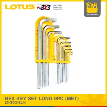 Show details for LOTUS Ball Point Hex Key Set 9pc LTHT90BHLM Picture of LOTUS Ball Point Hex Key Set 9pc LTHT90BHLM