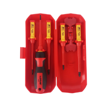 Show details for VDE Screwdriver Set, LTHT8VSX Picture of VDE Screwdriver Set, LTHT8VSX