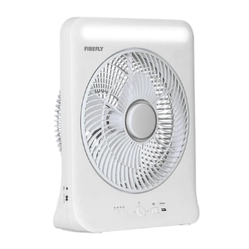 Show details for Firefly Rechargeable 12" 3-Speed Fan with Night Light-FEL653 Picture of Firefly Rechargeable 12" 3-Speed Fan with Night Light-FEL653