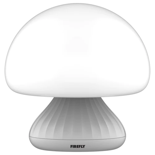 Firefly Rechargeable Tap-It Mushroom Night Lamp