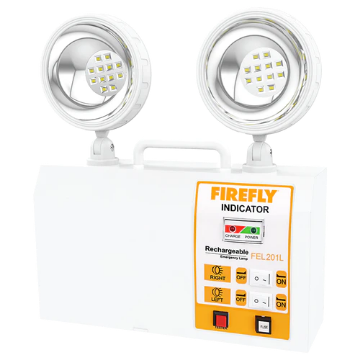 Show details for Firefly LED Emergency Lamp Rechargeable Twinhead-FEL201L Firefly LED Emergency Lamp Rechargeable Twinhead