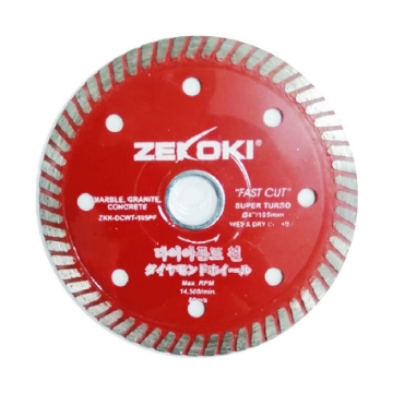 Show details for ZEKOKI Diamond Cutting Wheel ZKK-DCWT-105PF Picture of ZEKOKI Diamond Cutting Wheel ZKK-DCWT-105PF