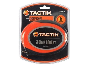 Show details for Tactix Long Tape Measure-Steel Blade - 100ft. Picture of Tactix Long Tape Measure-Steel Blade - 100ft.