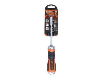 Show details for Tactix Ratchet Screwdriver 6 bits Picture of Tactix Ratchet Screwdriver 6 bits