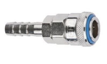 Show details for THB 3/8" One Touch Steel Quick Coupler Body - Hose End Picture of THB 3/8" One Touch Steel Quick Coupler Body - Hose End