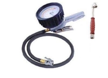 Show details for THB 4" Dial Inflator Gauge 0-200psi w/36" Hose Picture of THB 4" Dial Inflator Gauge 0-200psi w/36" Hose