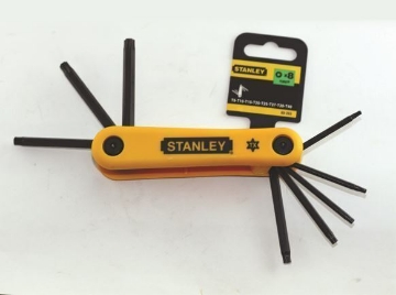 Show details for Stanley Folding Hex Key Set 8PCS. Torx 69-263-22 Picture of Stanley Folding Hex Key Set 8PCS. Torx 69-263-22
