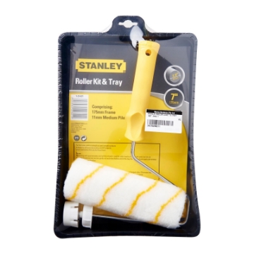 Show details for Stanley Cage Frame Paint Roller And Tray Set 29-821-1-23 Picture of Stanley Cage Frame Paint Roller And Tray Set 29-821-1-23