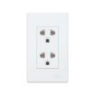 Picture of Duplex Universal Outlet with Ground & Shutter, WD913