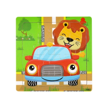 Show details for Wooden puzzle pieces children's puzzle pieces Wooden Animal Kindergarten Early Education Picture of Wooden puzzle pieces children's puzzle pieces Wooden Animal Kindergarten Early Education