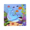 Picture of Wooden puzzle pieces children's puzzle pieces Wooden Animal Kindergarten Early Education