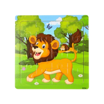 Show details for Wooden puzzle pieces children's puzzle pieces Wooden Animal Kindergarten Early Education Picture of Wooden puzzle pieces children's puzzle pieces Wooden Animal Kindergarten Early Education