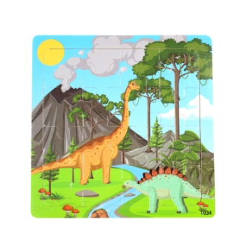 Show details for Wooden puzzle pieces children's puzzle pieces Wooden Animal Kindergarten Early Education Picture of Wooden puzzle pieces children's puzzle pieces Wooden Animal Kindergarten Early Education