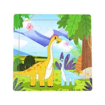 Show details for Wooden puzzle pieces children's puzzle pieces Wooden Animal Kindergarten Early Education Picture of Wooden puzzle pieces children's puzzle pieces Wooden Animal Kindergarten Early Education