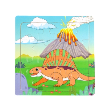 Show details for Wooden puzzle pieces children's puzzle pieces Wooden Animal Kindergarten Early Education Picture of Wooden puzzle pieces children's puzzle pieces Wooden Animal Kindergarten Early Education
