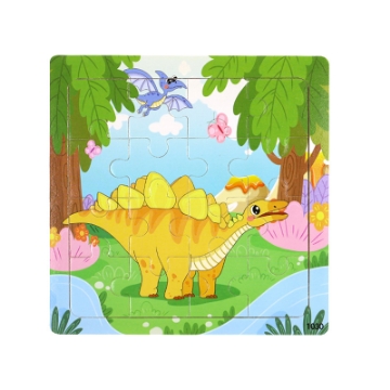 Show details for Wooden puzzle pieces children's puzzle pieces Wooden Animal Kindergarten Early Education Picture of Wooden puzzle pieces children's puzzle pieces Wooden Animal Kindergarten Early Education