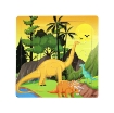 Picture of Wooden puzzle pieces children's puzzle pieces Wooden Animal Kindergarten Early Education