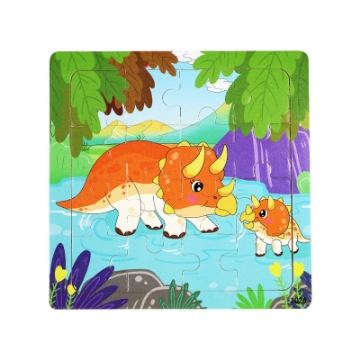 Show details for Wooden puzzle pieces children's puzzle pieces Wooden Animal Kindergarten Early Education Picture of Wooden puzzle pieces children's puzzle pieces Wooden Animal Kindergarten Early Education