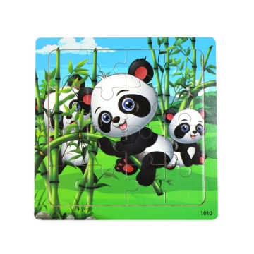 Show details for Wooden puzzle pieces children's puzzle pieces Wooden Animal Kindergarten Early Education Picture of Wooden puzzle pieces children's puzzle pieces Wooden Animal Kindergarten Early Education