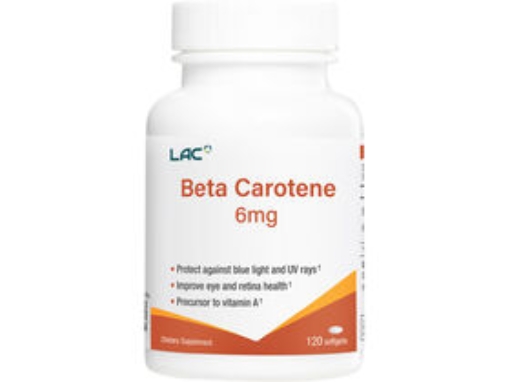 Picture of LAC VITAMINS Beta Carotene 6mg (120 softgels)